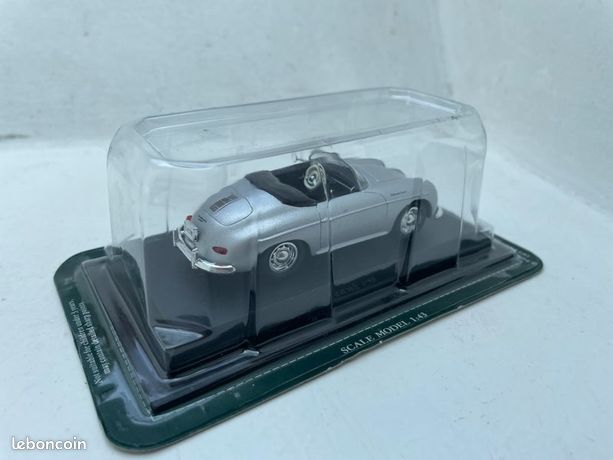 Porsche 356 A Cabriolet 1956 bordeaux avec sacs de golf 1/43 Schuco 450268800