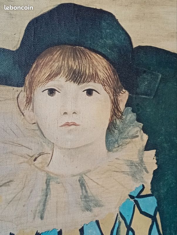 Tableau Picasso son fils en arlequin (image 2)