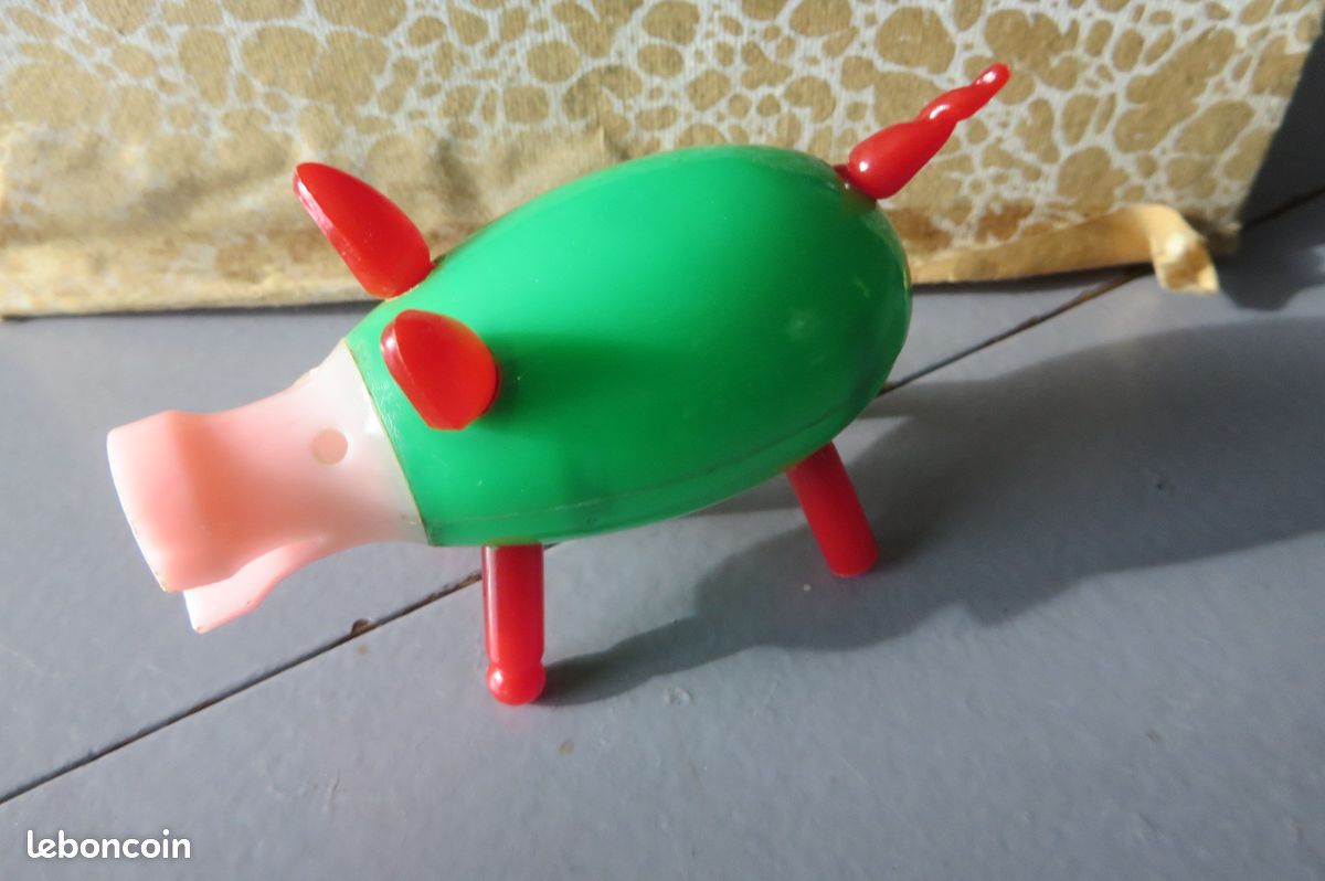 Jeu Vintage Le Cochon Qui Rit Complet - En Superbe état, Jeu De Société Ancien Et Coloré