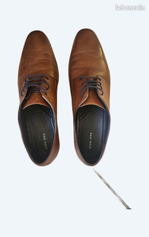 Brown Pier One Derbies Derbies Pier One Homme Pier One LEATHER