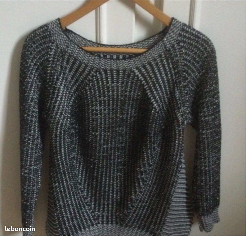 Pull-over taille 38 Made in Italy en parfait état (image 1)