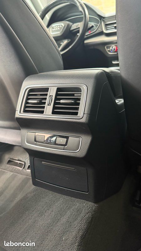 1°Main Garantie 12 mois Audi Q5 II 2.0 TDI 163 ch Design quattro S tronic 7 / Écran multimédia / GPS / Keyless / Hayon électrique / Radar avant et arrière / Xénon / CarPlay* Full suivi Audi Origine🇫🇷 (image 11)