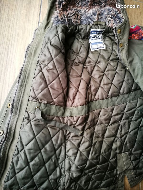 Manteau vert kaki creeks (image 3)