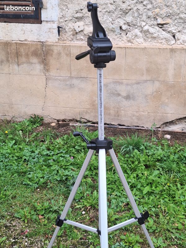 BONFOTO B690A Trépied Appareil Photo Léger 136cm - Trépied Voyage Aluminium Compact Avec Sac Pour Caméra, YouTube, TikTok Et Vlogging