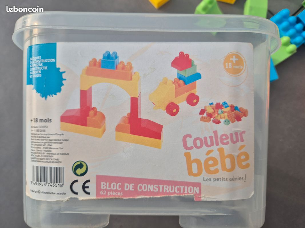 Lego 18 mois, 62 pièces Jeux Jouets
