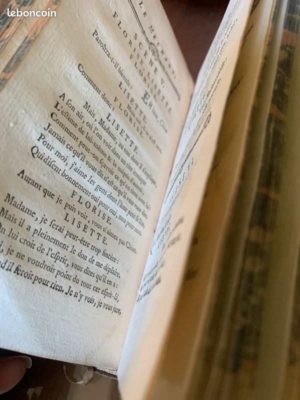 OEUVRES de M. GRESSET Chez Kelmarneck 1765 T1 & T2 - Ex-libris ( Armoiries) (image 7)