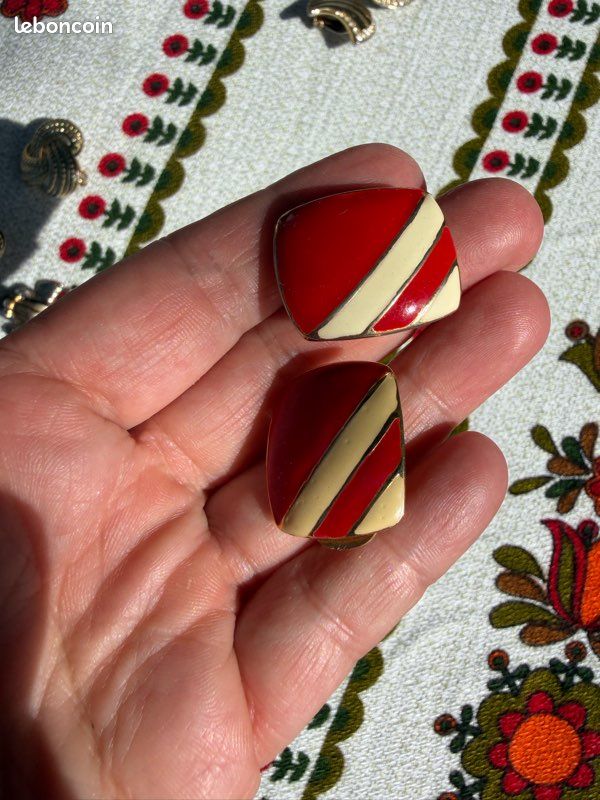 Clips d’oreilles vintage (image 9)