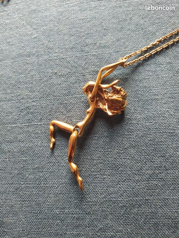 Pendentif Fantaisie CHARLES JOURDAN Paris - Argenté - 16 Grammes - Modèle W430 - Occasion