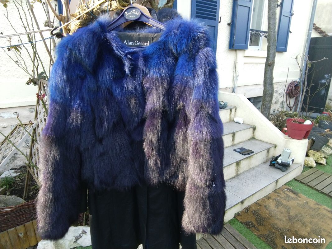 Manteau Fourrure Synthétique Noir Debenhams Fille 5 Ans - Modèle Blue Zoo, Occasion Très Bon état