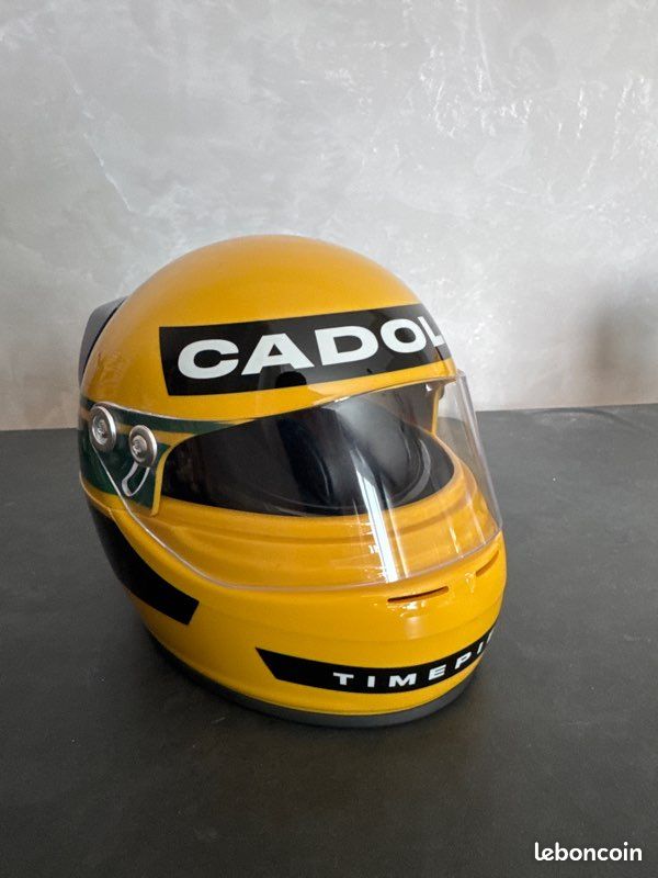 Formule 1 Verzamelmodel Minichamps 540309402 Ayrton Senna 1994 Last Race Helm 1/8 - Gedetailleerd Verzamelaarsmodel