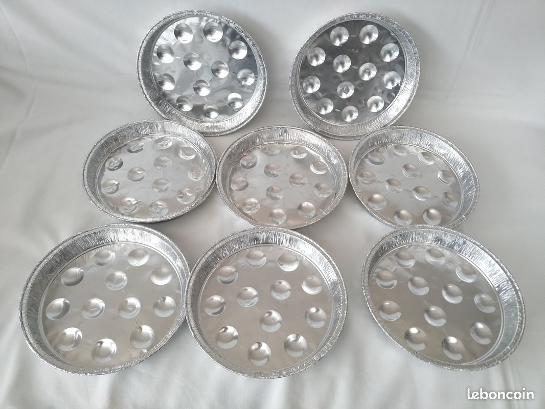 8 barquettes neuves escargots et coquillages (image 2)