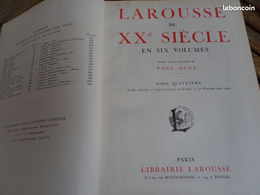 Dictionnaires Larousse anciens (image 5)