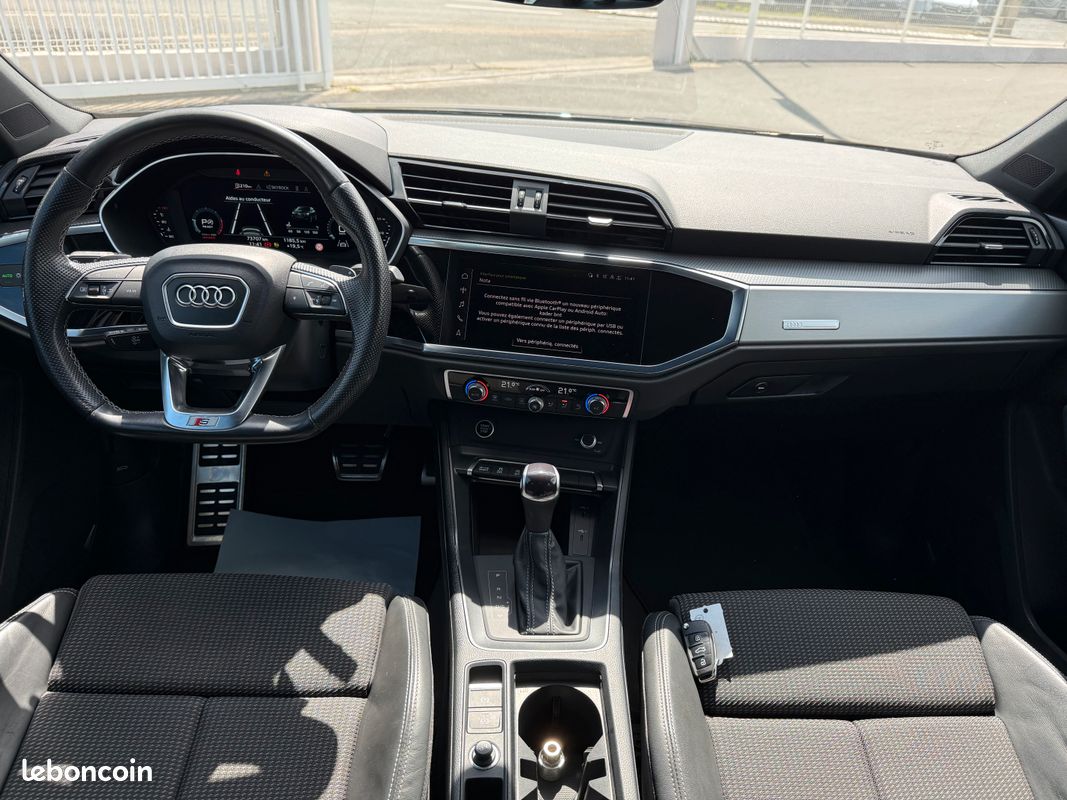 Q3 Sportback 2.0 TDI 150 cv S tronic 7 S line / 1°Main / Caméra / Excellent Etat (image 2)