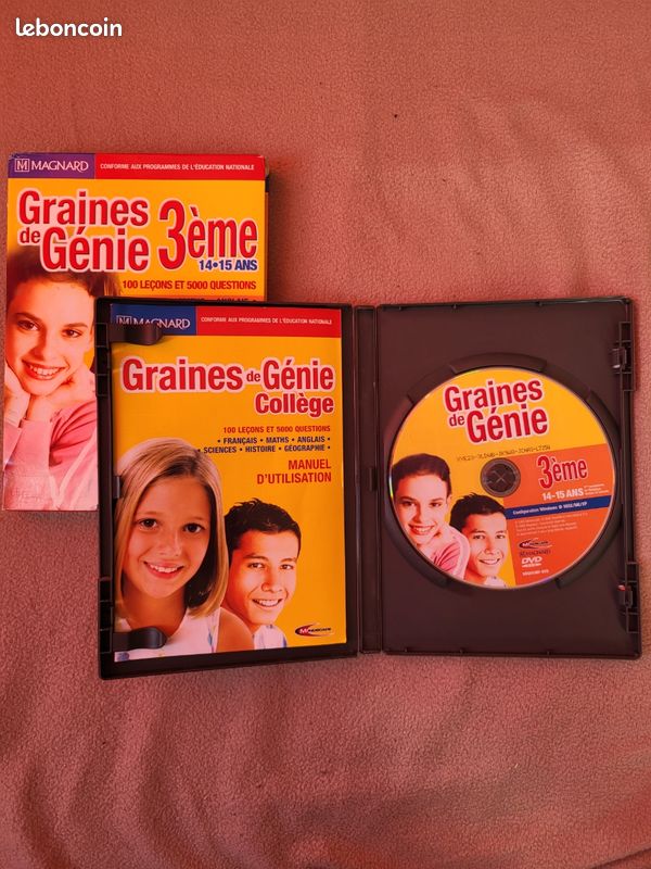 Graines de génie 3ème sur PC (image 1)