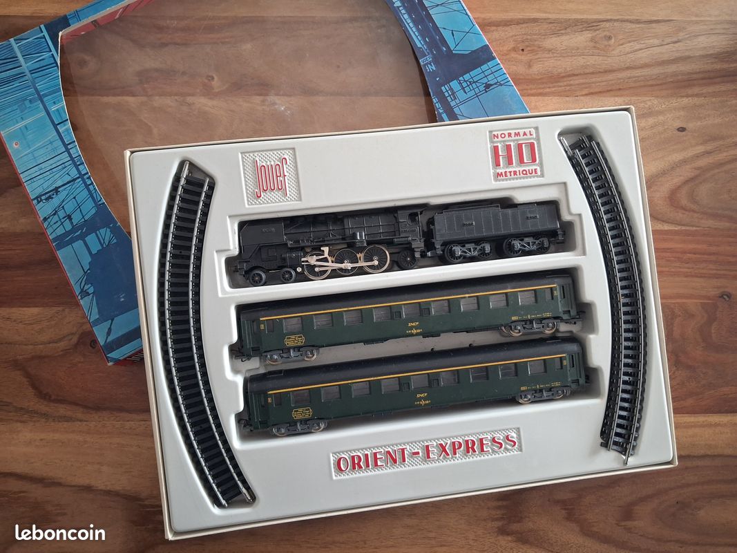 Jouef Ho Orient Express Train Electrique coffret locomotive 7470 Et