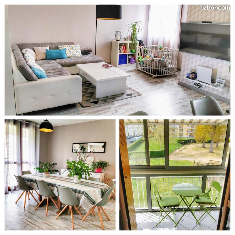 Appartement 3 pièces 73 m² · à Joué-lès-Tours · 73 m² · 117 500 €