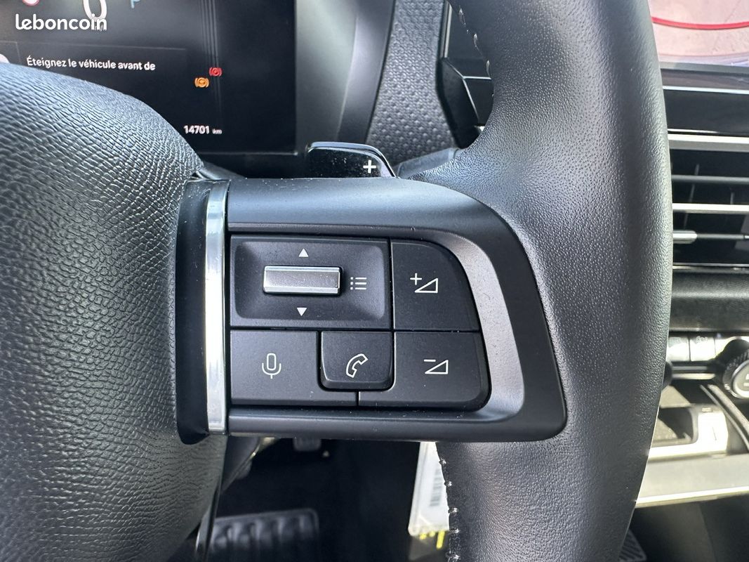 Citroën C4 Berline Plus 130 CV EAT8 Boite AUTO {GARANTIE CITROEN 04/2027 - CARPLAY - CAMERA} (image 24)