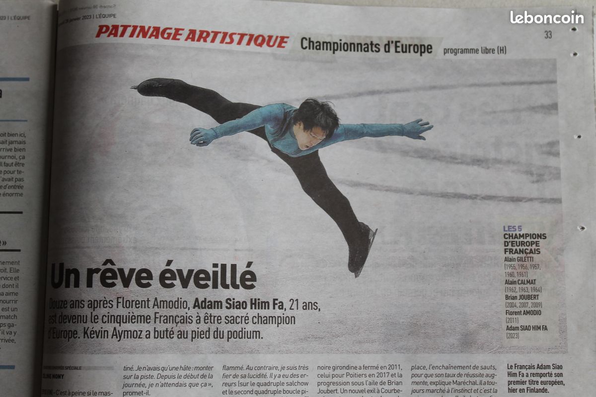 L'Equipe du 28/01/23 -Hand Hommes, Les Bleus en Finale contre le Danemark (image 5)