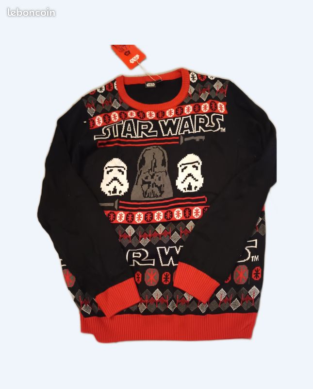 Star Wars Pull And Bear Ugly Sweater Pull Noel Star Wars Pull And