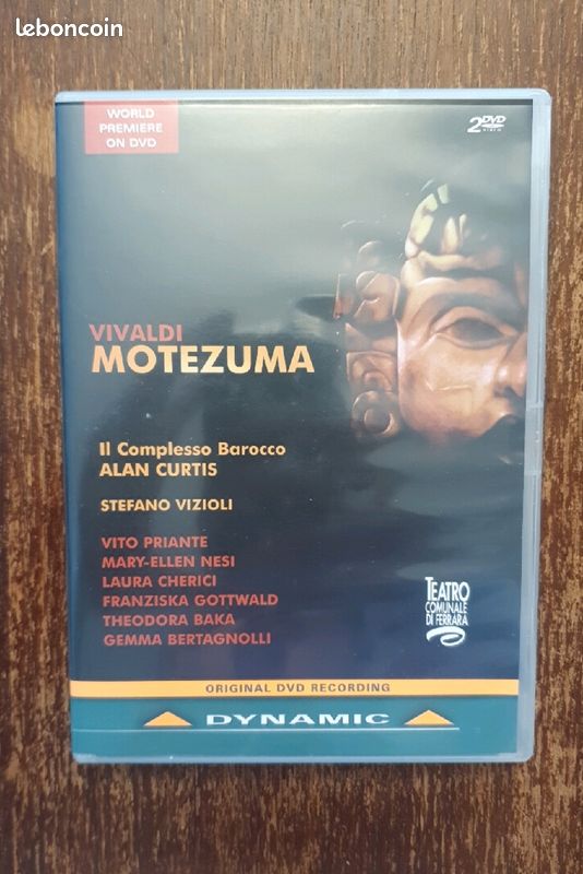 Vivaldi, Motezuma, Alan Curtis - DVD - Films