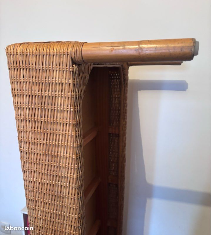 Grand banc banquette osier URGENT (image 3)