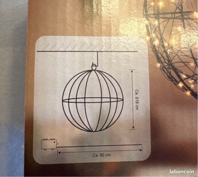 Boule lumineuse Noël (image 4)