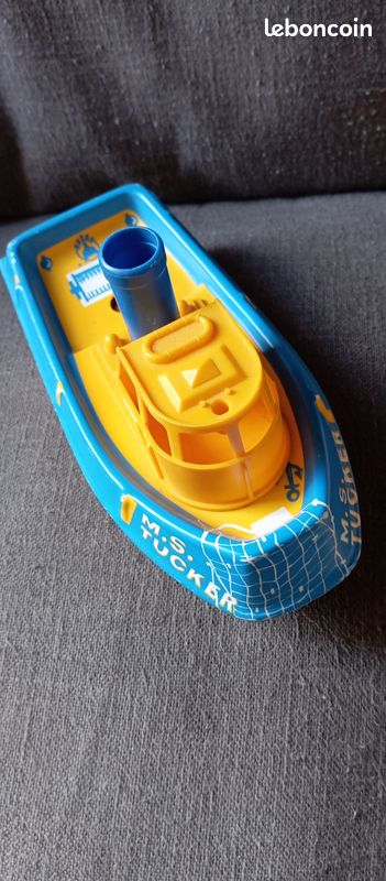 Rare jouet de bazar neuf d epoque bateau filoguide m s toy - Jeux & Jouets