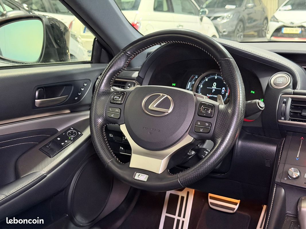 Lexus rc 200 turbo 245 ch f-sport en boite automatique / full cuir / camera de recul / gps / clim auto / garantie (image 5)