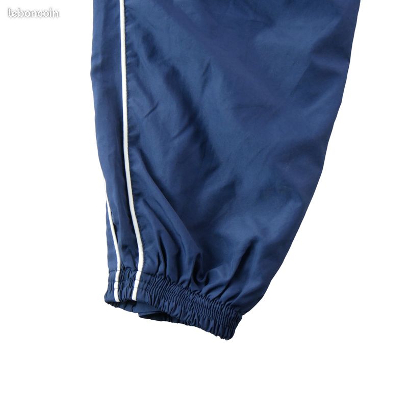 Umbro Jogging Y2K Poches zippées Bas zippés Homme Taille L Marine #QWE1793 (image 4)