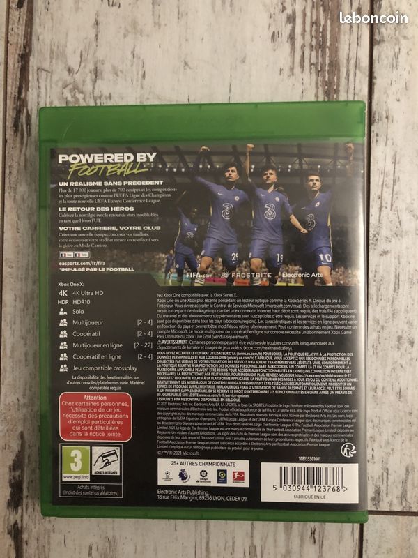 🕹 jeu xbox one/x fifa 2022 (image 2)