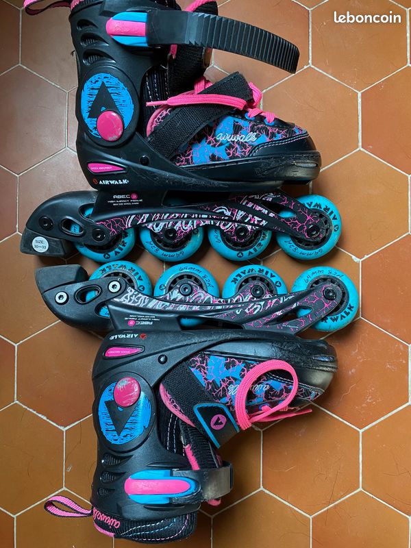 Rollers bon etat enfant taille 30-33 (image 1)