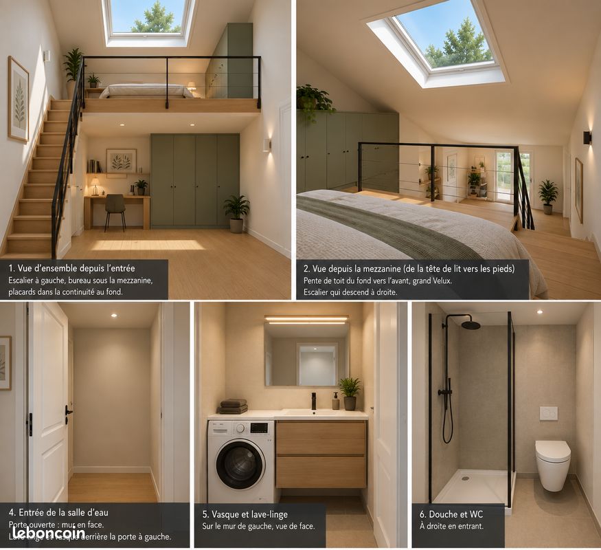 Maison 35 m² à rénover entièrement avec jardin 70 m² – Angoulême – 39 000 (image 5)