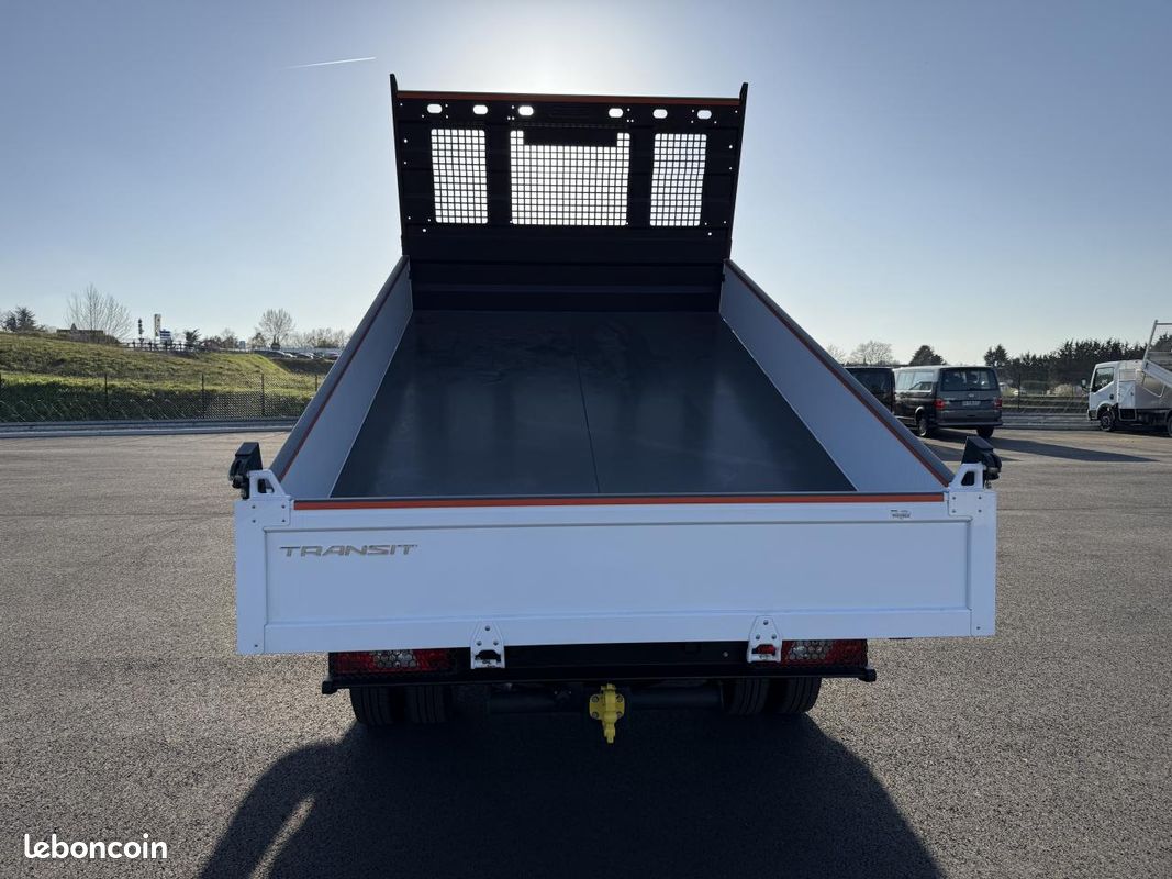 FORD TRANSIT 350 L3 2.0 EcoBlue - 165 benne et coffre Gruau - Démo (image 7)