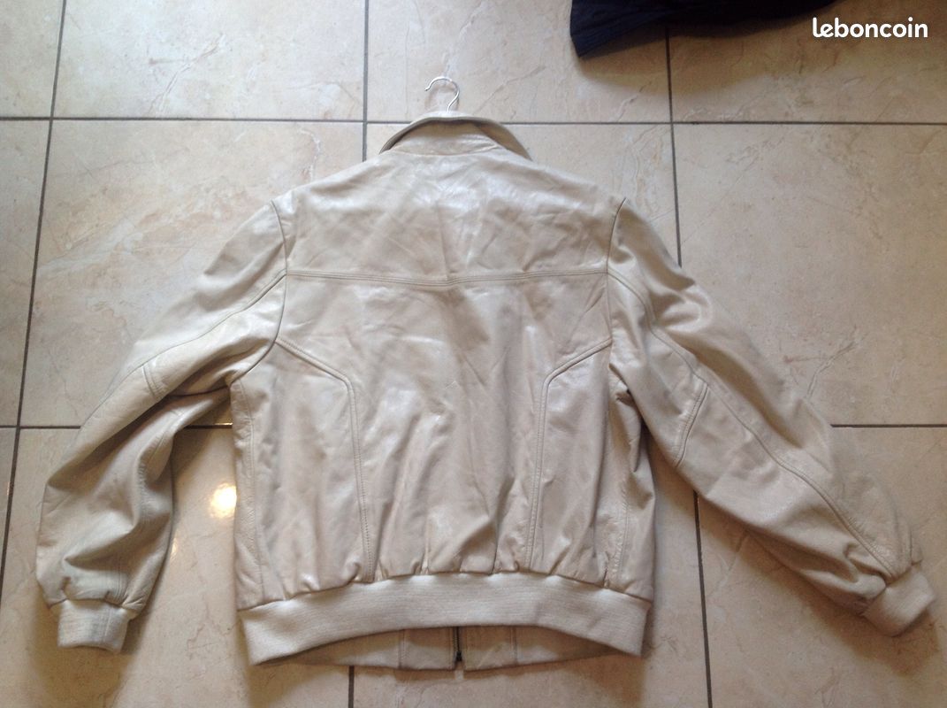 CUIR BLANC REDSKINS Taille XXl (image 2)