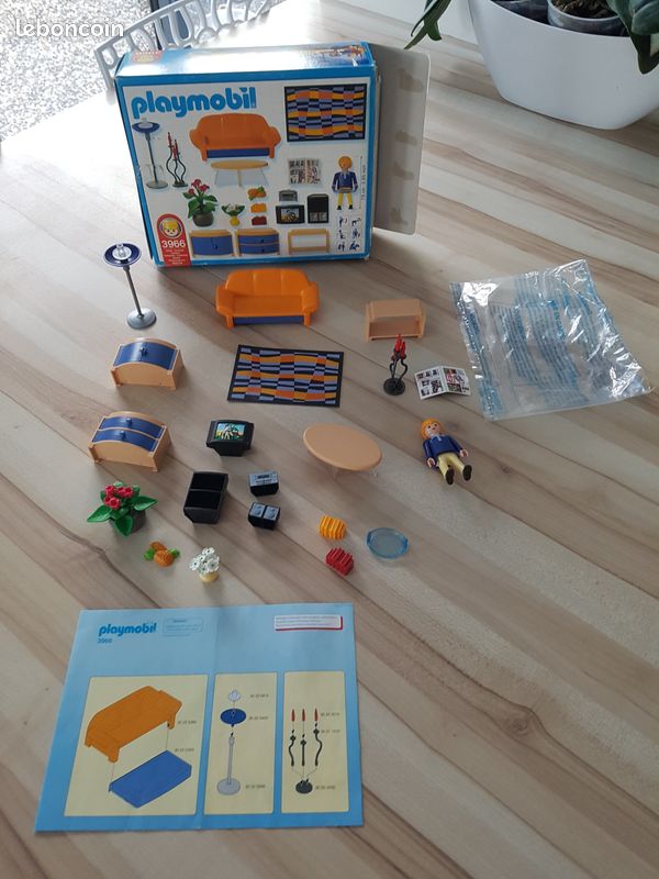 Boite playmobil 3966 Salon (image 3)