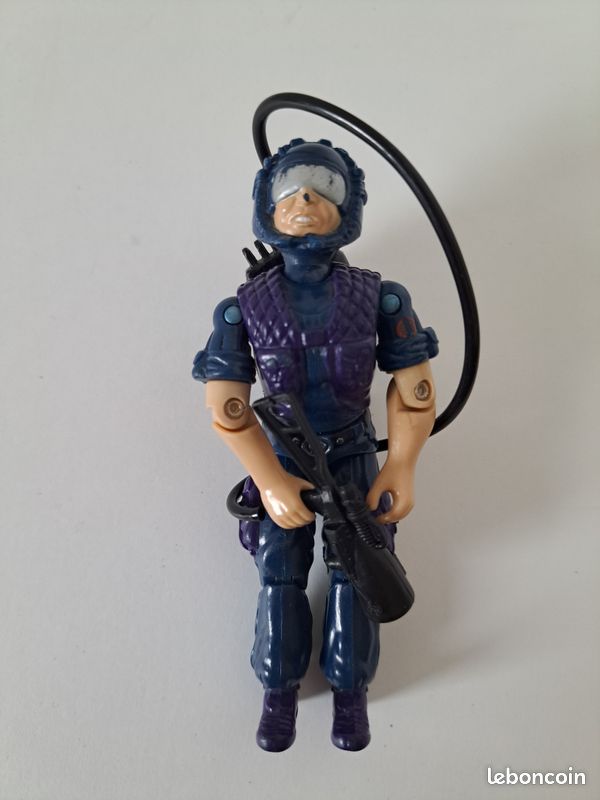 Figurine GI Joe Tele-Viper / Vipère – 1985 – Complète Avec Carte