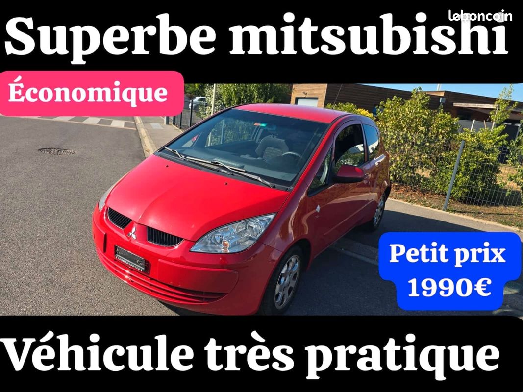 Mitsubishi colt 1.3 es climatisation très soigné (image 1)