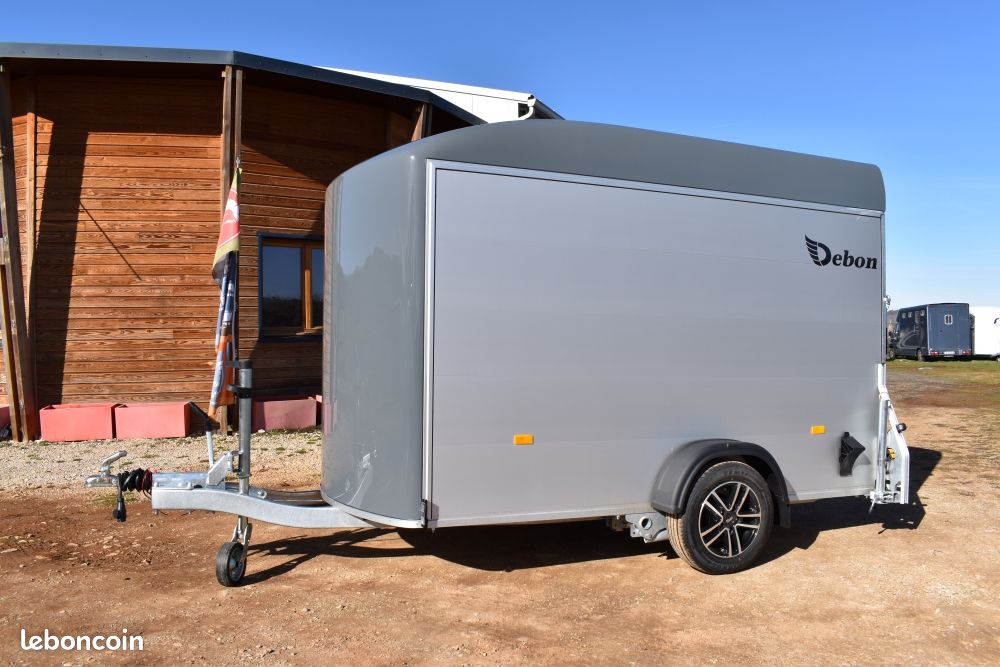 Remorque fourgon Debon Roadster 400 aluminium grise - aménagement possible (image 10)