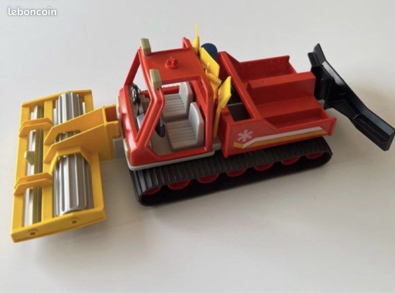 Voiture Chasse-neige Jouet – Modèle Collection En Alliage – Pièces Mobiles, Réaliste – Cadeau Enfant 3 Ans Et Plus