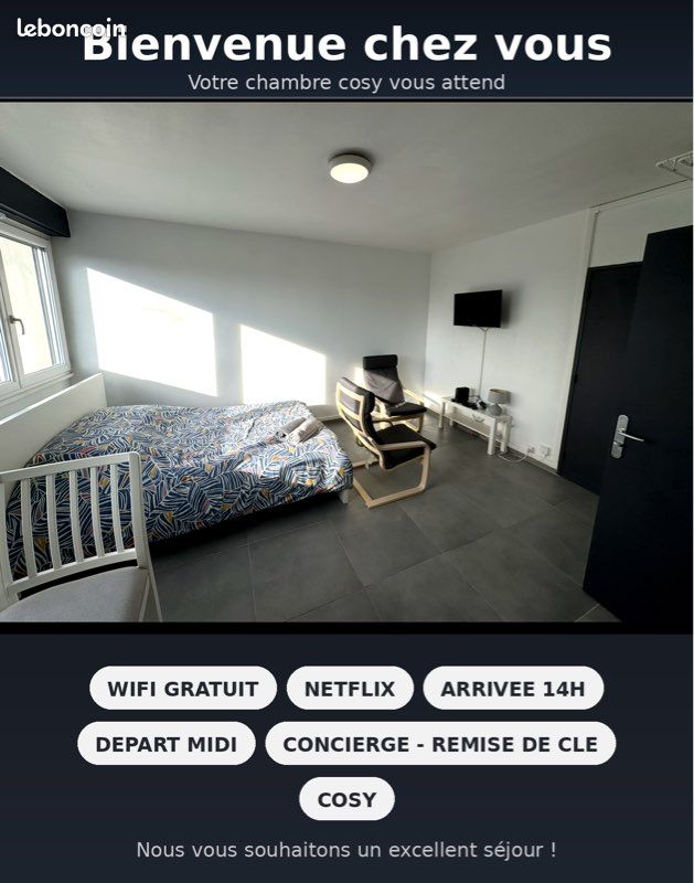 Appartement 1 pièce 25 m² · à Mulhouse · 25 m² · 500 €
