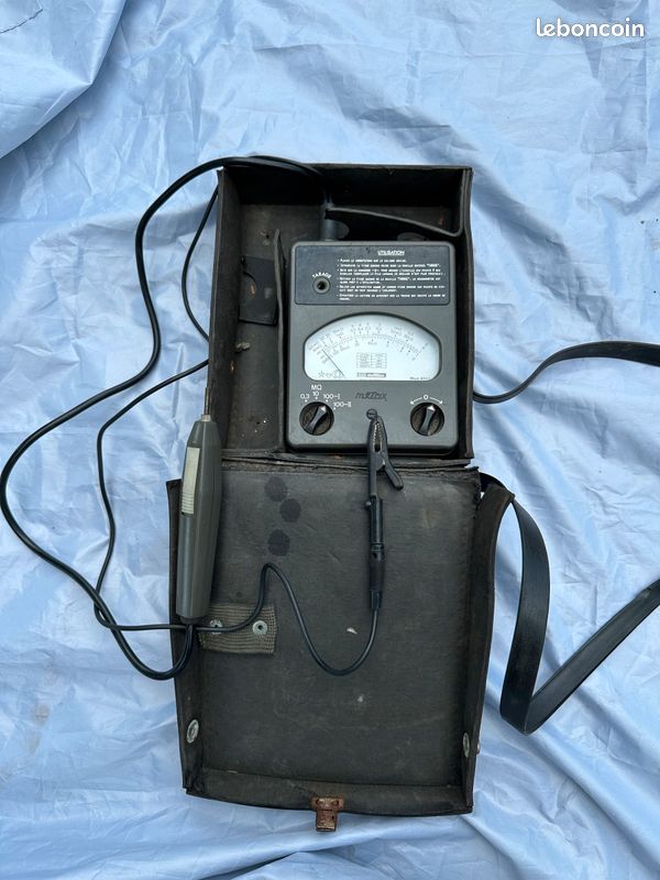 Megohmmètre à transistor METRIX MX 405 F (image 1)