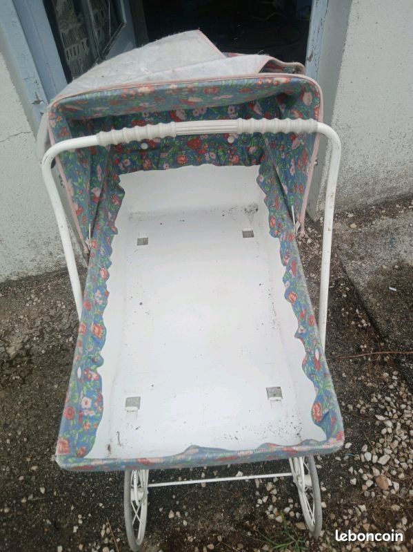 Landau de poupée vintage style rétro marque prestige (image 5)