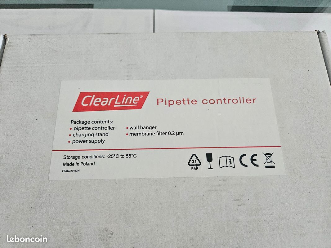 Pompe à Pipette Électrique LCD – 0,1-100 Ml – Batterie 4800 MAh – 6 Vitesses