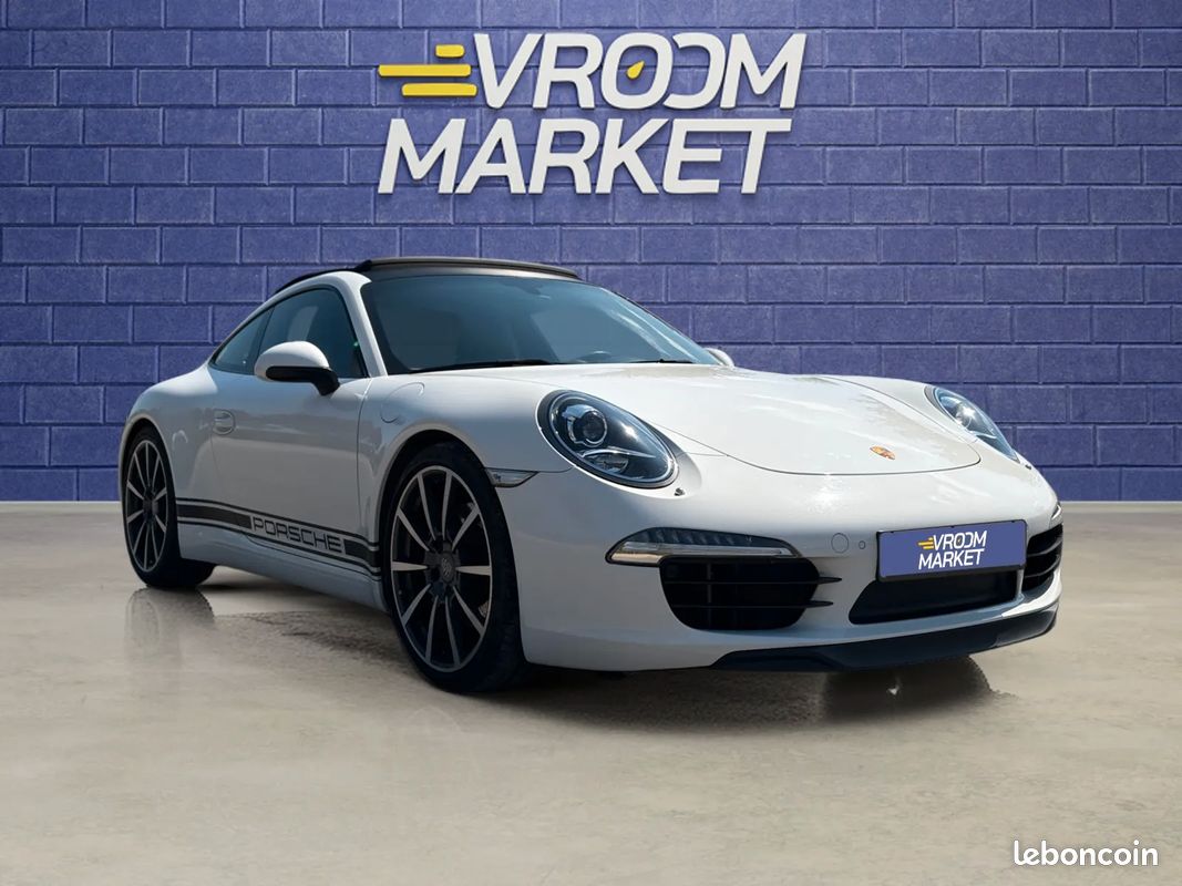PORSCHE 911 (991.1) Coupe 3.8 400ch Carrera S PDK - Sport Chrono Plus - Cuir étendu - TO - Echappement sport (image 7)
