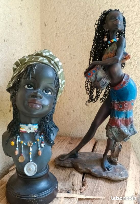 Lot de 2 décorations Africaines (image 1)