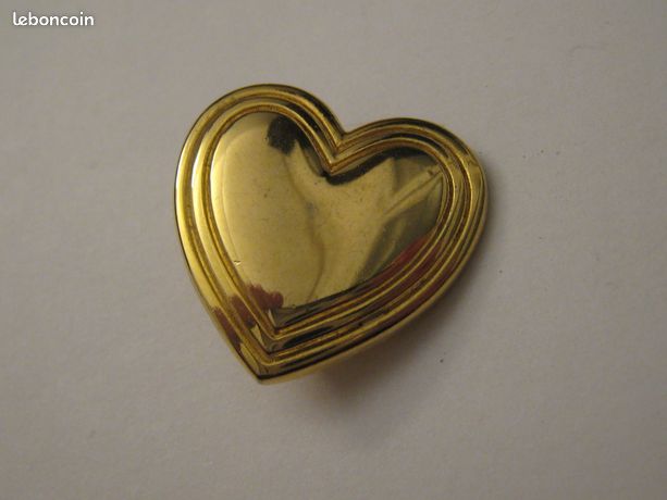 Broche - Yves Saint Laurent - vintage Doré - Vendu