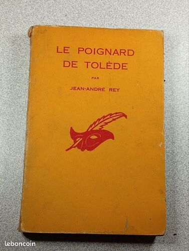 [Livre] Le Poignard de Tolède - Bon état (image 1)