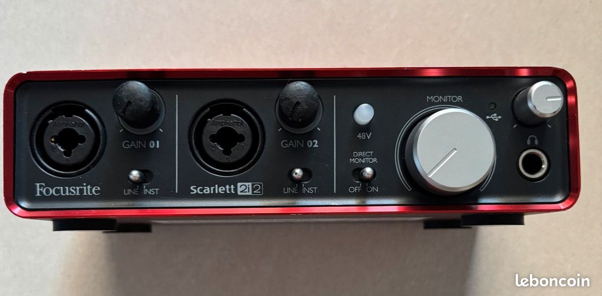 Interface Scarlett 2i2 (image 3)