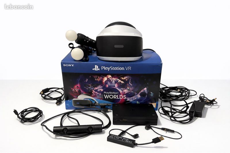 Casque PS VR avec 2 manettes PS move (image 1)