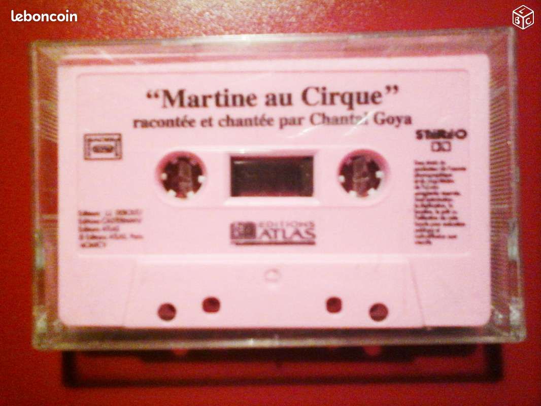 Album cassette Chantal Goya "Martine au cirque" (image 1)